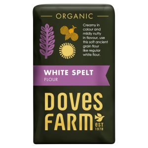 Organic White Spelt Flour for Baking and Cooking.