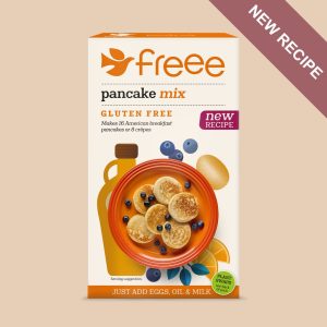 Gluten-free pancake mix for easy breakfast recipes, 300g pack.