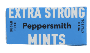 PEPPERSMITH EXTRA STRONG MINTS 15G POCKET PACK